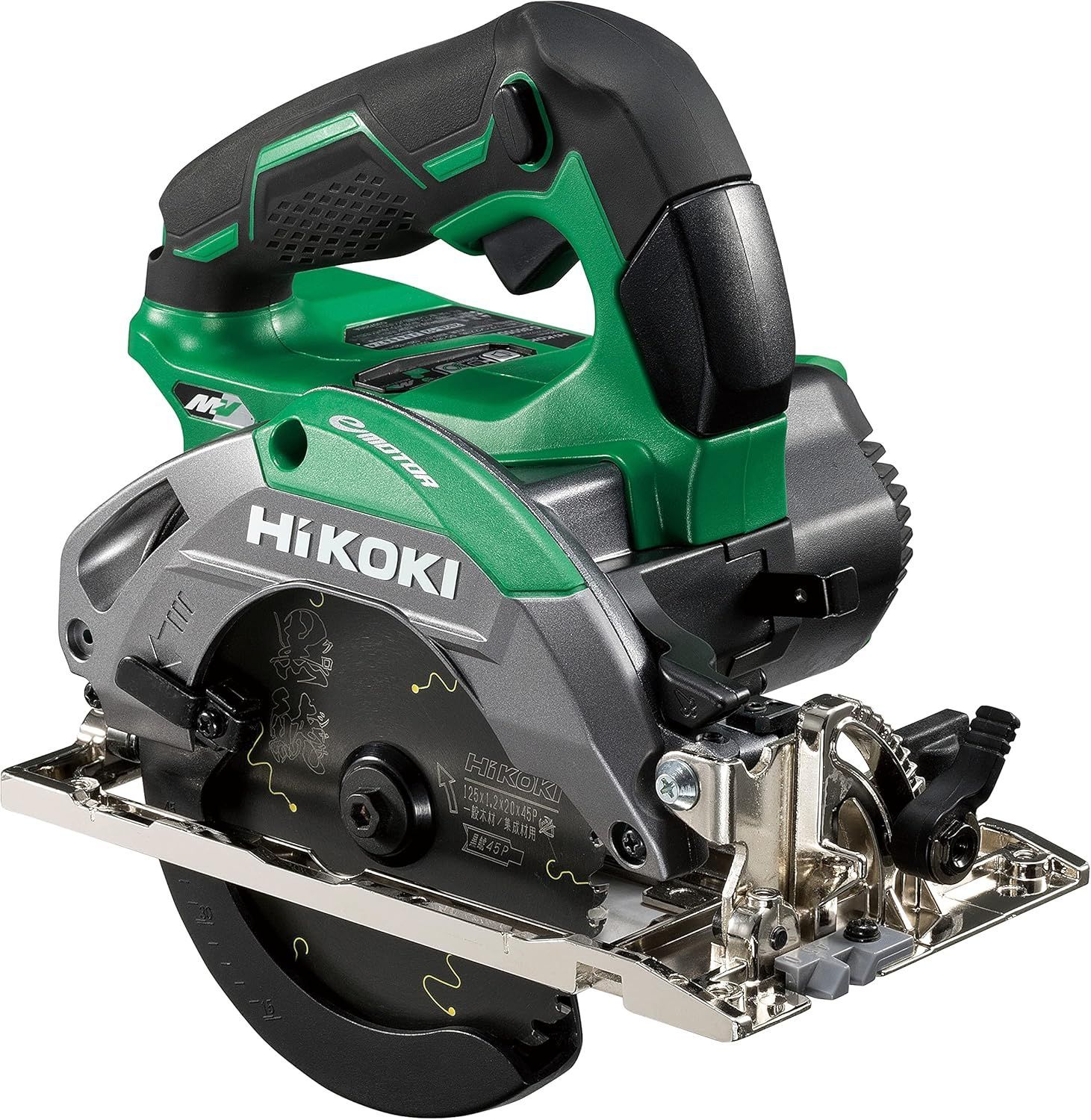 HiKOKI ハイコーキ 36V 丸のこ C3605DA のこ刃径125mm アグレッシブグリーン バッテリー 充電器 ケース別売り チップソー黒鯱付き C3605DA SK NN
