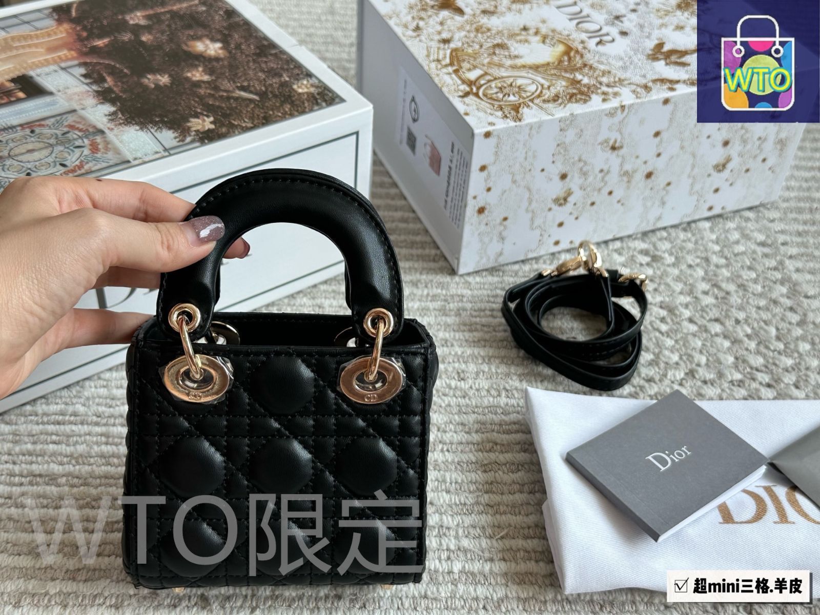 今日特価】Dior Lady Dior ディオール レディー ディオール ミニ