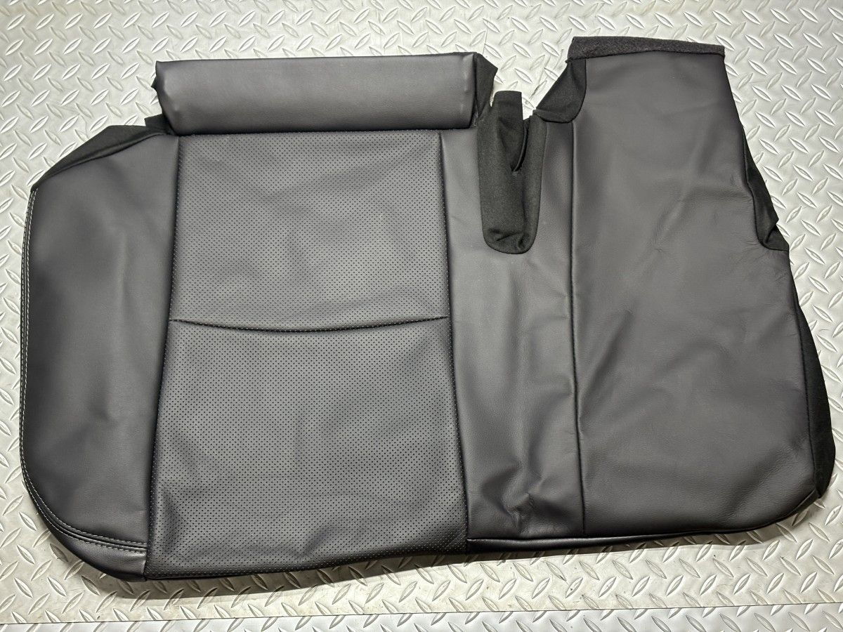 新車外し 150系 ランドクルーザー プラド セパレートタイプ セカンドシートクッションカバ- 黒 品番71075-60N43-C0 23030211