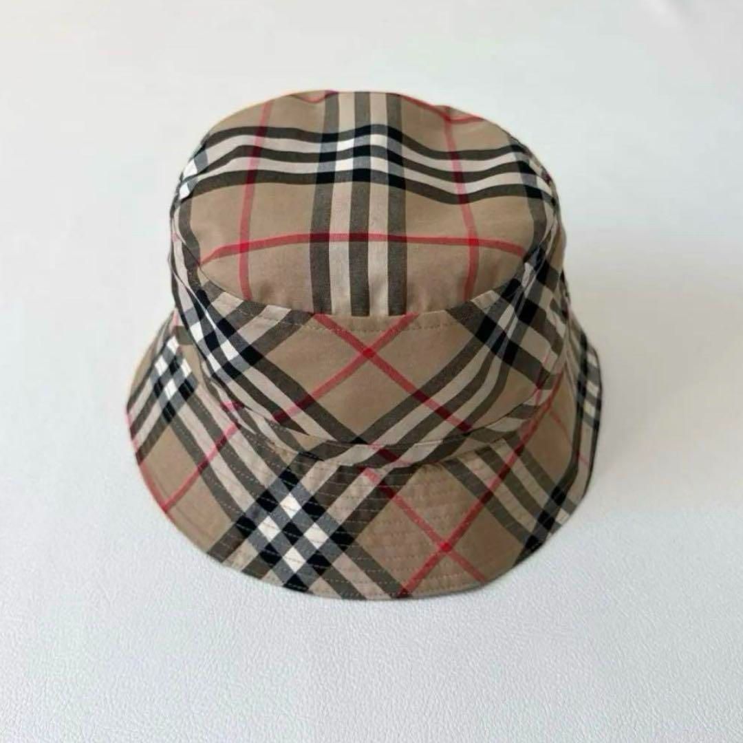 ①近年モデル✨BURBERRY バーバリー ハット 帽子 Lサイズ ノバ