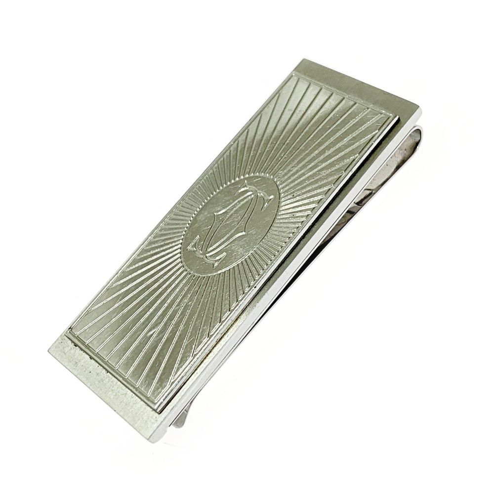 中古】【箱付き】 CARTIER カルティエ ステンレススチール C ドゥ