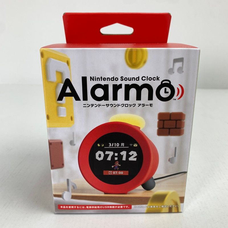 ニンテンドーサウンドクロック Alarmo アラーモ 目覚まし時計 CLO-S-RAAAA Nintendo Switch スイッチ 周辺機器 024-250510-vt-94-fuz
