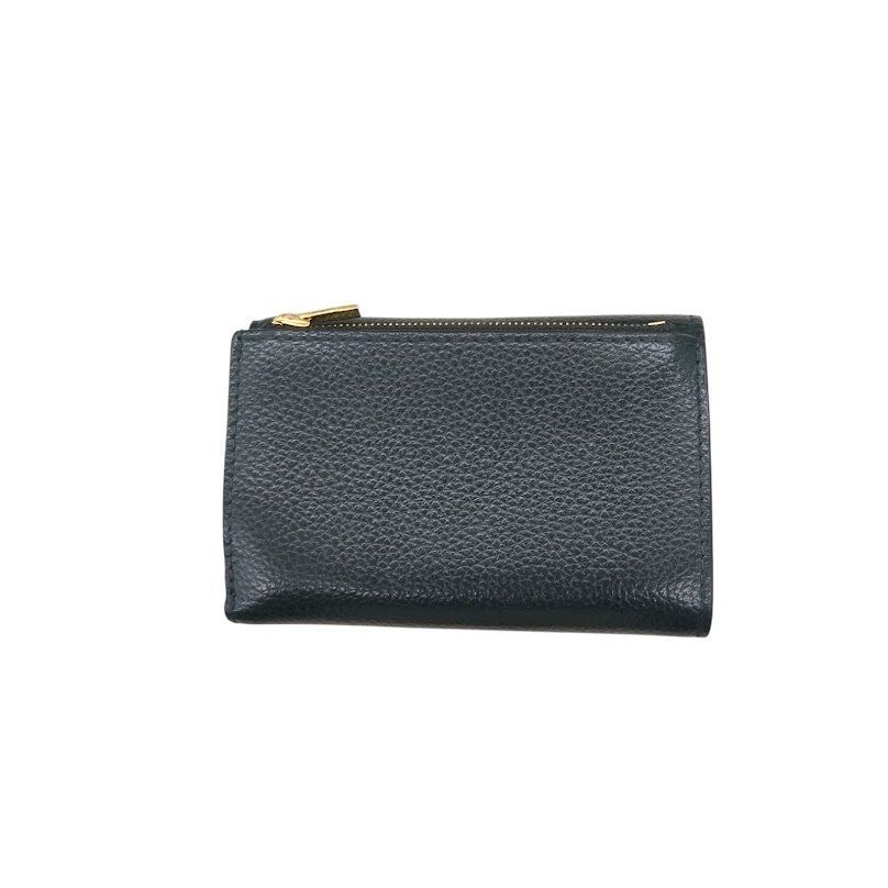 Mulberry ENGLAND 2つ折り財布　未使用品 美品 MULBERRY マルベリー 二つ折り財布 ダークグリーン系