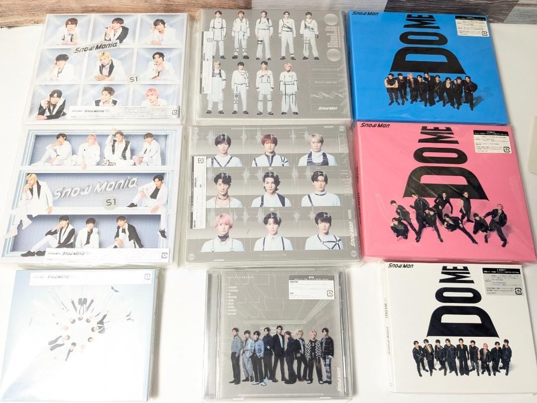 ○(Blu-rayセット)初回盤A+初回盤B+通常盤セット Snow Man CD