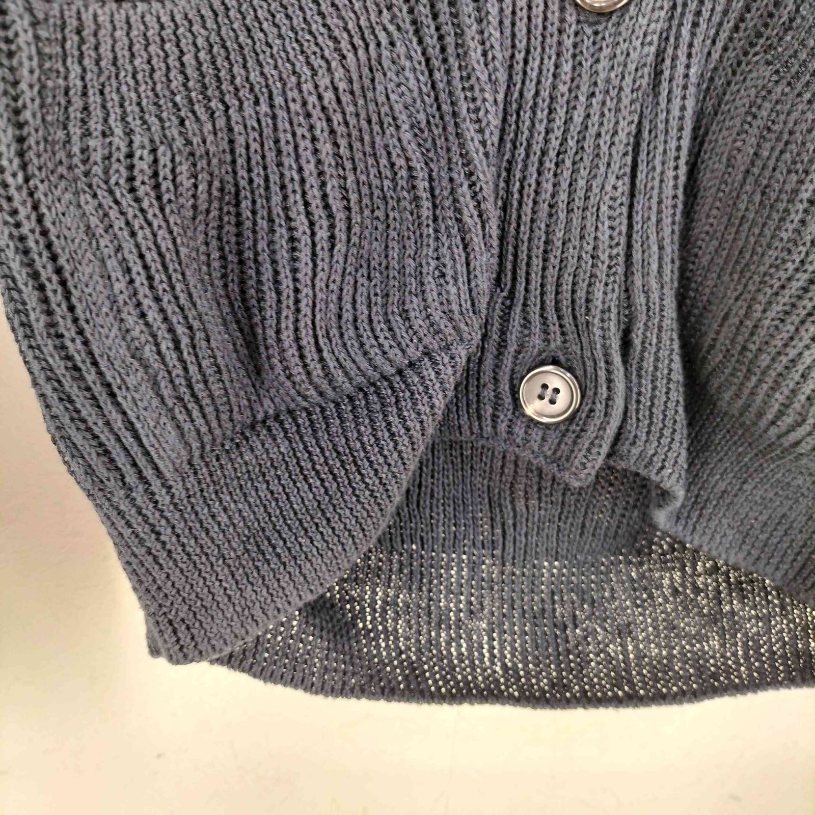 マーガレットハウエル MARGARET HOWELL CHUNKY LINEN ショールカラー 