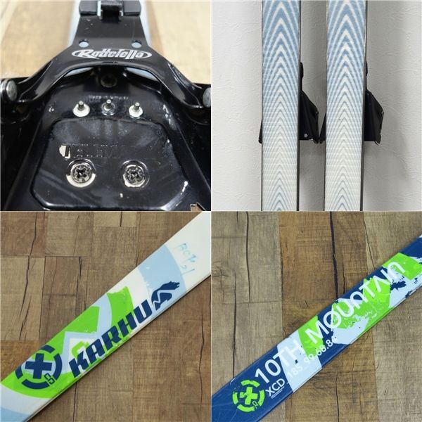 カルフ KARHU テレマーク スキー 10TH MOUNTAIN XCD 185cm