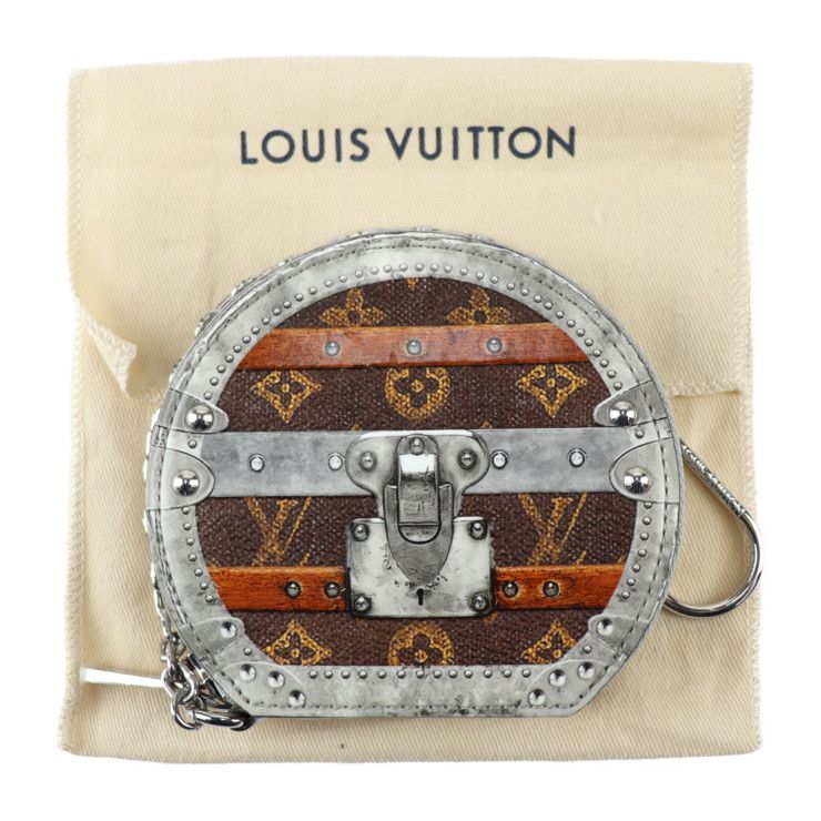 LOUIS VUITTON ルイ ヴィトン マイクロ ボワット シャポー コイン ...