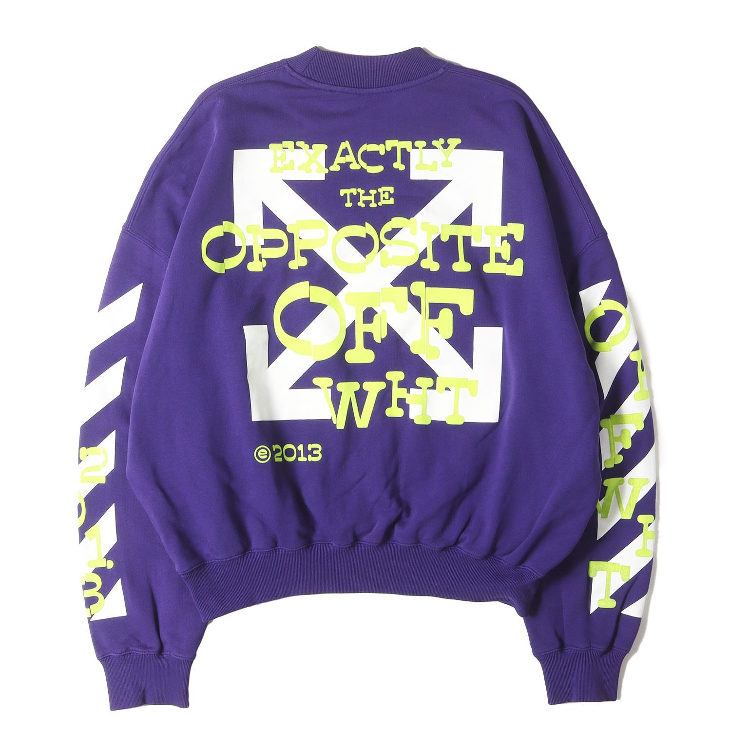 Off white オフホワイト　トレーナー off white（オフホワイト） OFF-WHITE トレーナー スウェット メンズ