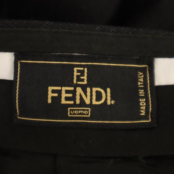 フェンディ イタリア製 ウール スラックスパンツ グレー系 FENDI メンズ 【中古】 【231124】