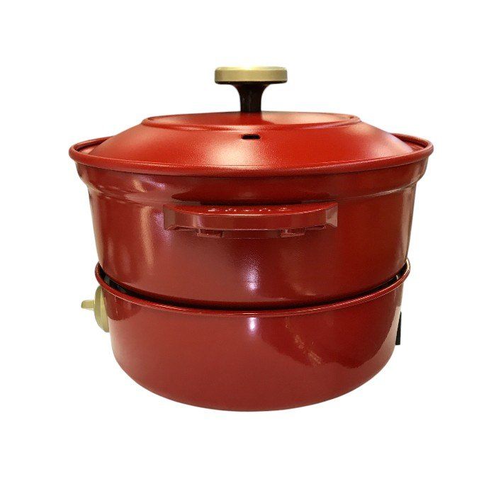 BRUNO グリルポット BOE029-RD BRUNO グリルポット レッド BOE029-RD