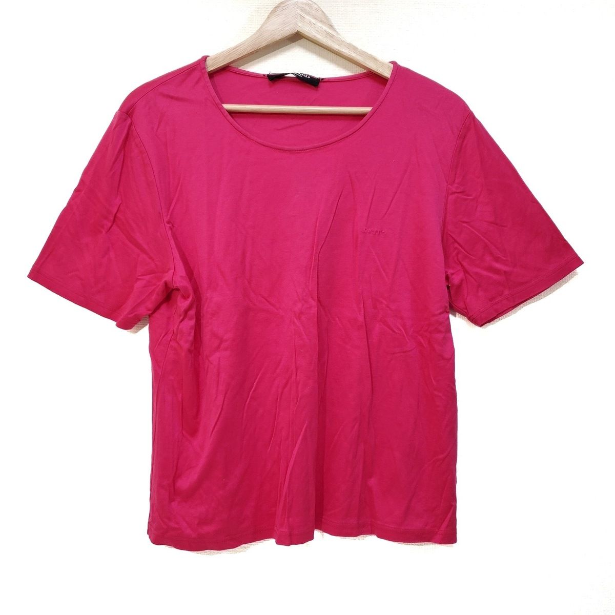 LEONARD(レオナール) 半袖Tシャツ サイズL レディース美品 - ピンク