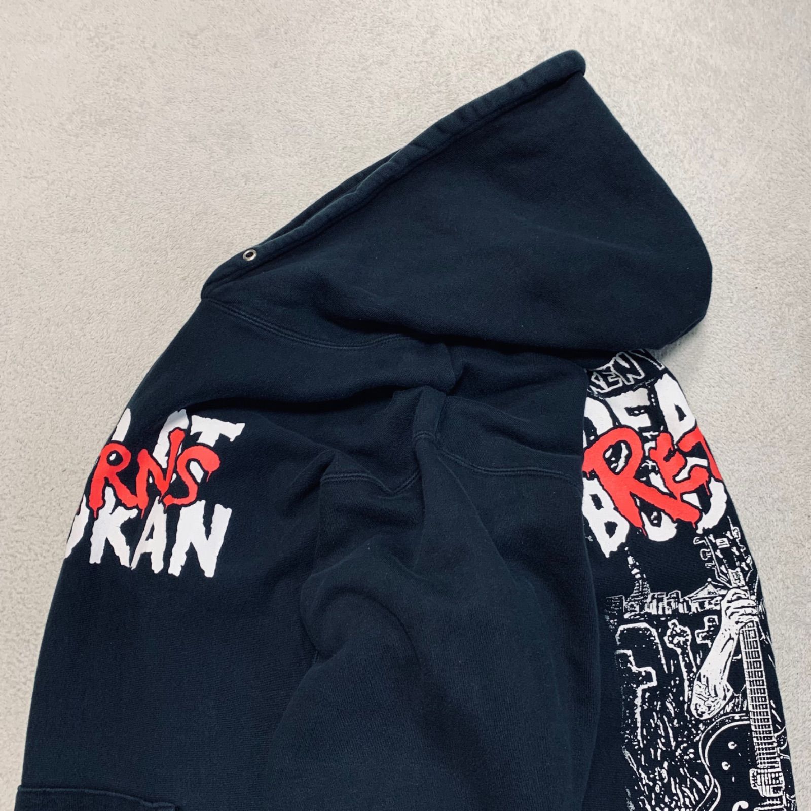 PIZZA OF DEATH スウェットパーカー フーディー 両面プリント Ken