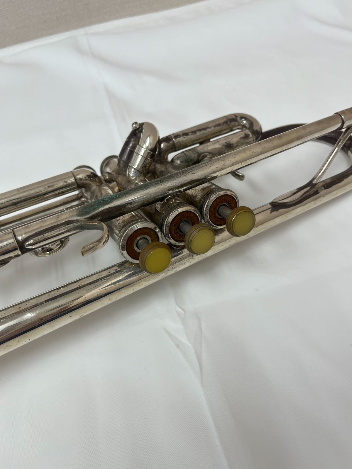 中古・ジャンク品】ヤマハ トランペット YTR-334S YAMAHA 銀メッキ