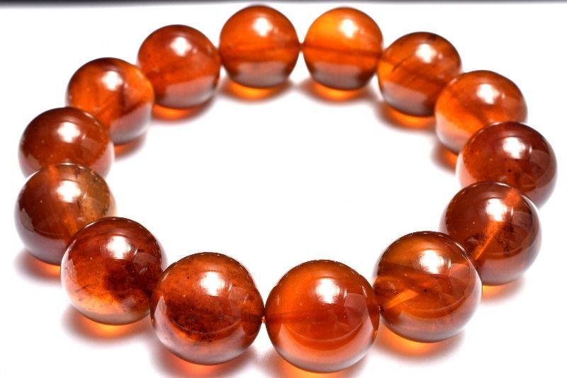1点物】希少◇ミャンマー産 レッドブルーアンバー 15.5-16mm