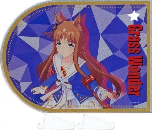 中古】アクリルスタンド・アクリルパネル グラスワンダー(勝負服
