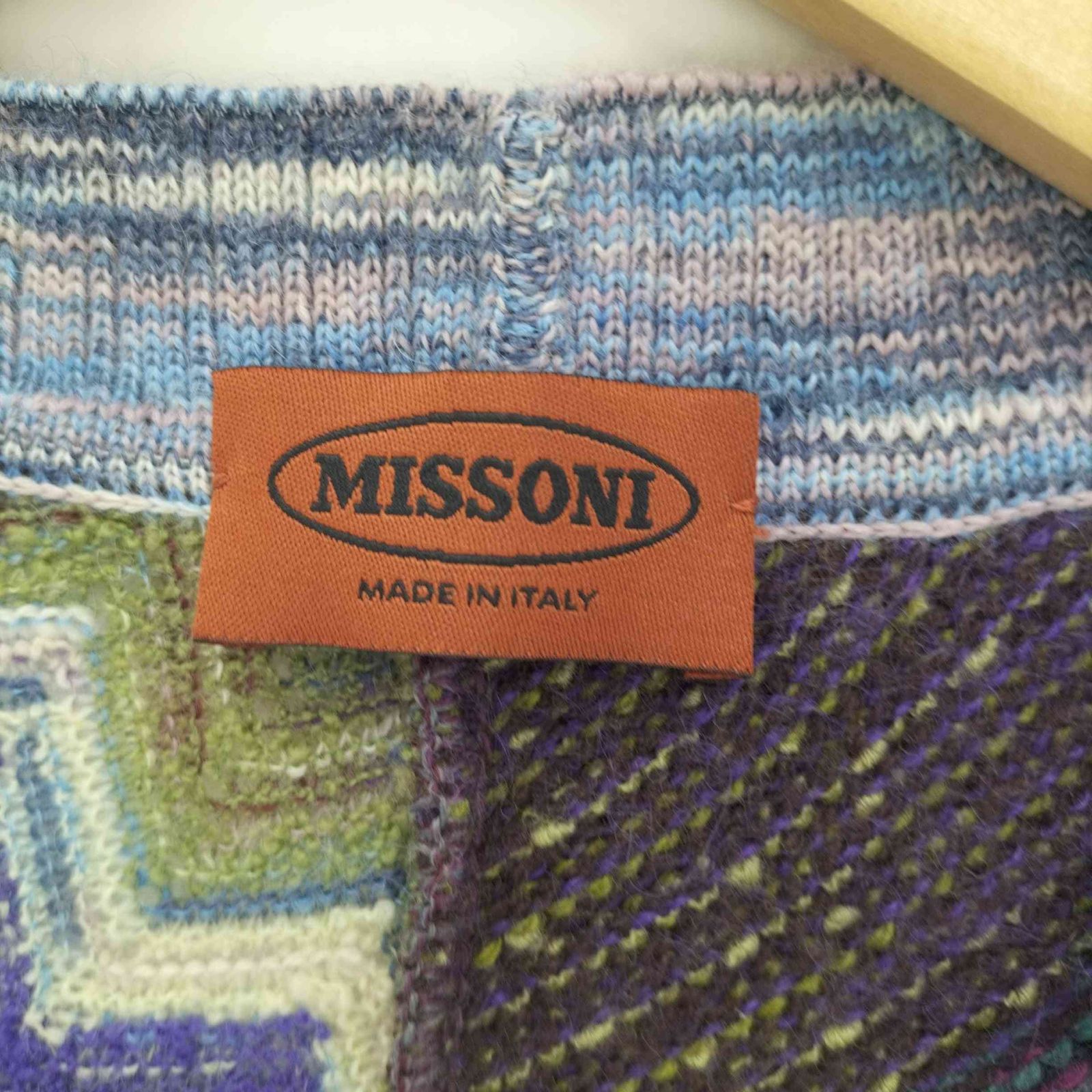 ミッソーニ MISSONI 総柄オーバーサイズカーディガン ユニ