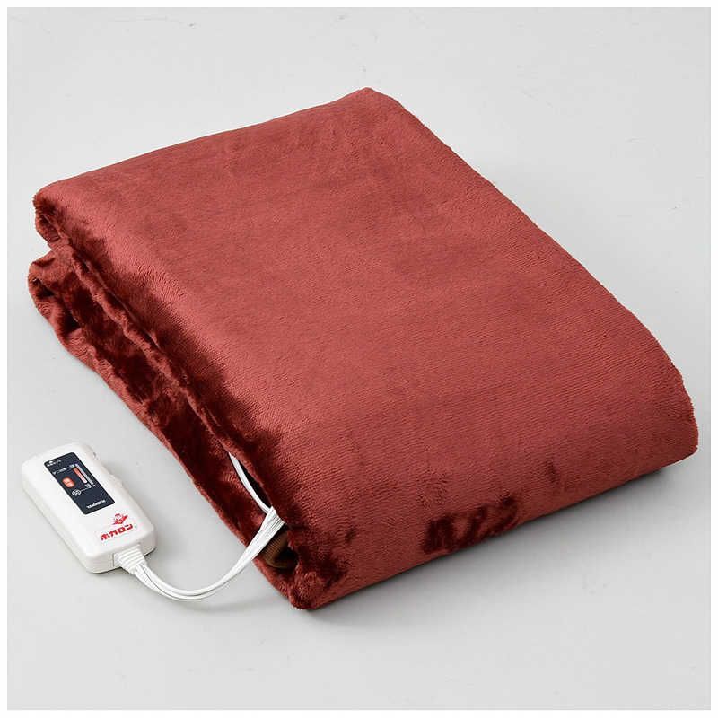 未開梱 ヤマゼン 寝るホカロン 電気掛け敷き毛布 吸湿発熱生地使用 丸洗い ダニ退治 フランネル仕上げ 室温センサー搭載 YMK-HR42F