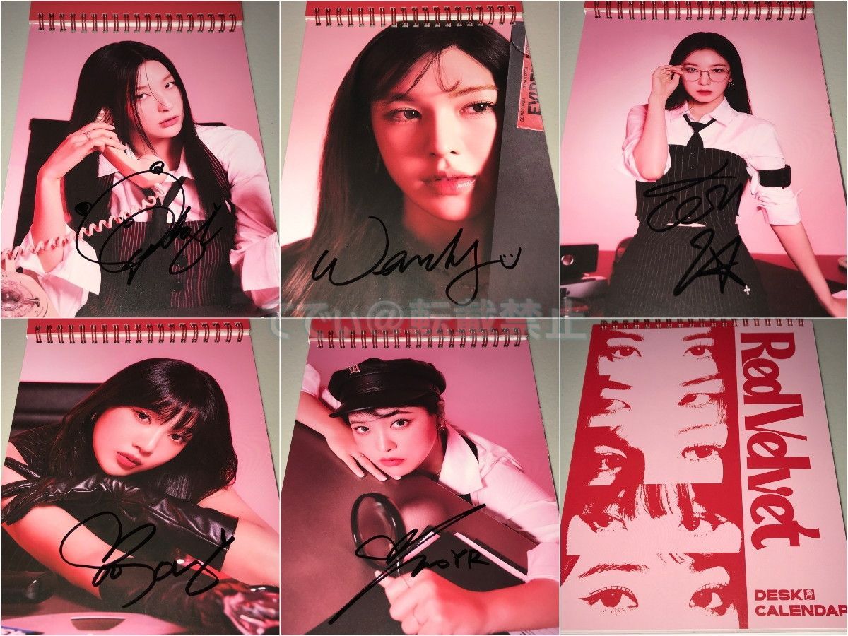激安通販の Red Velvet 直筆サイン 2023シーグリ 卓上カレンダー - メルカリ K-POP+アジア