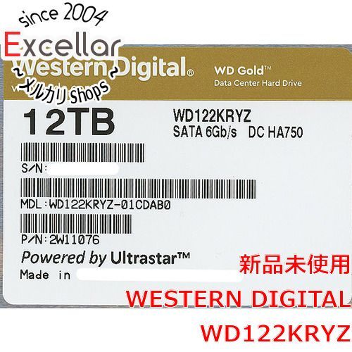 bn 18 Western Digital製HDD WD122KRYZ 12TB SATA600 7200