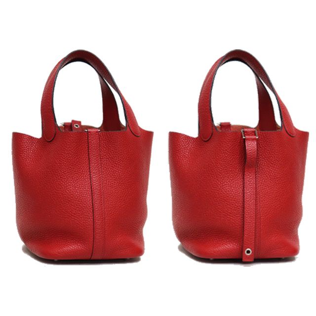 エルメス HERMES ピコタンロック PM トリヨン ルージュピマン 赤  
