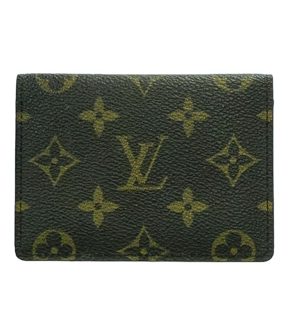 ルイヴィトン パスケース ポルトドゥカルトヴェルディカル M60533 モノグラム メンズ LOUIS VUITTON