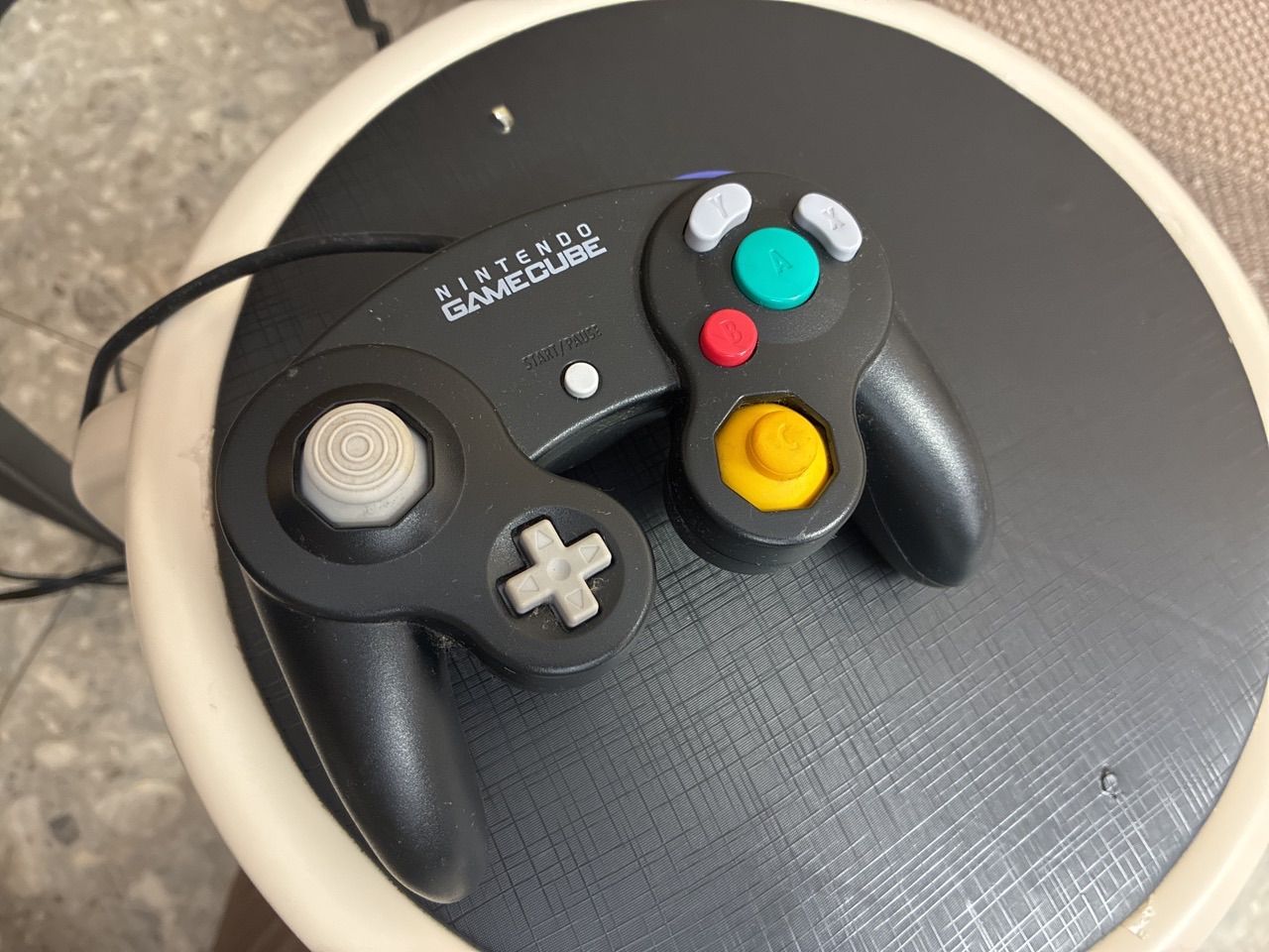 純正品ゲームキューブコントローラー GCコン スマブラブラック 箱