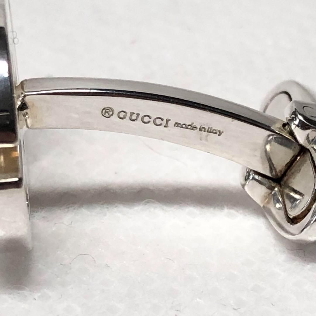  GUCCI グッチ カフリンクス カフス ダブルGG マーモント シルバー925 プレゼント カフリンクス 小物