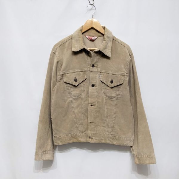 70s Levi's リーバイス コーデュロイジャケット 70505 ベージュ BIGE 