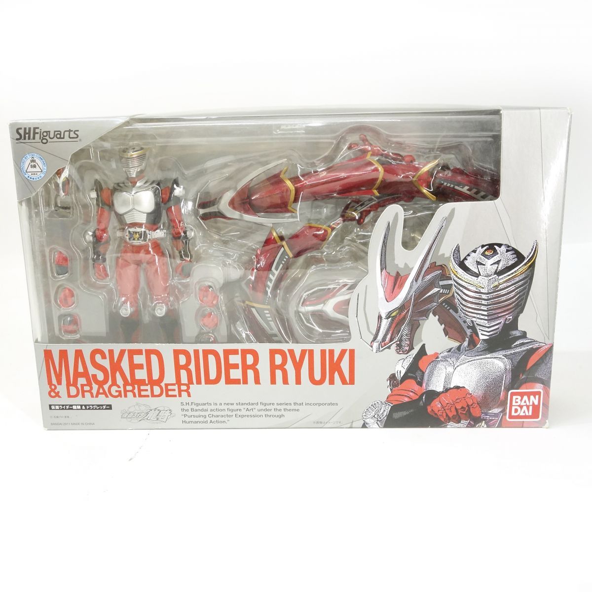 フィギュアーツ 仮面ライダー龍騎＆ドラグレッダーセット Amazon.co.jp