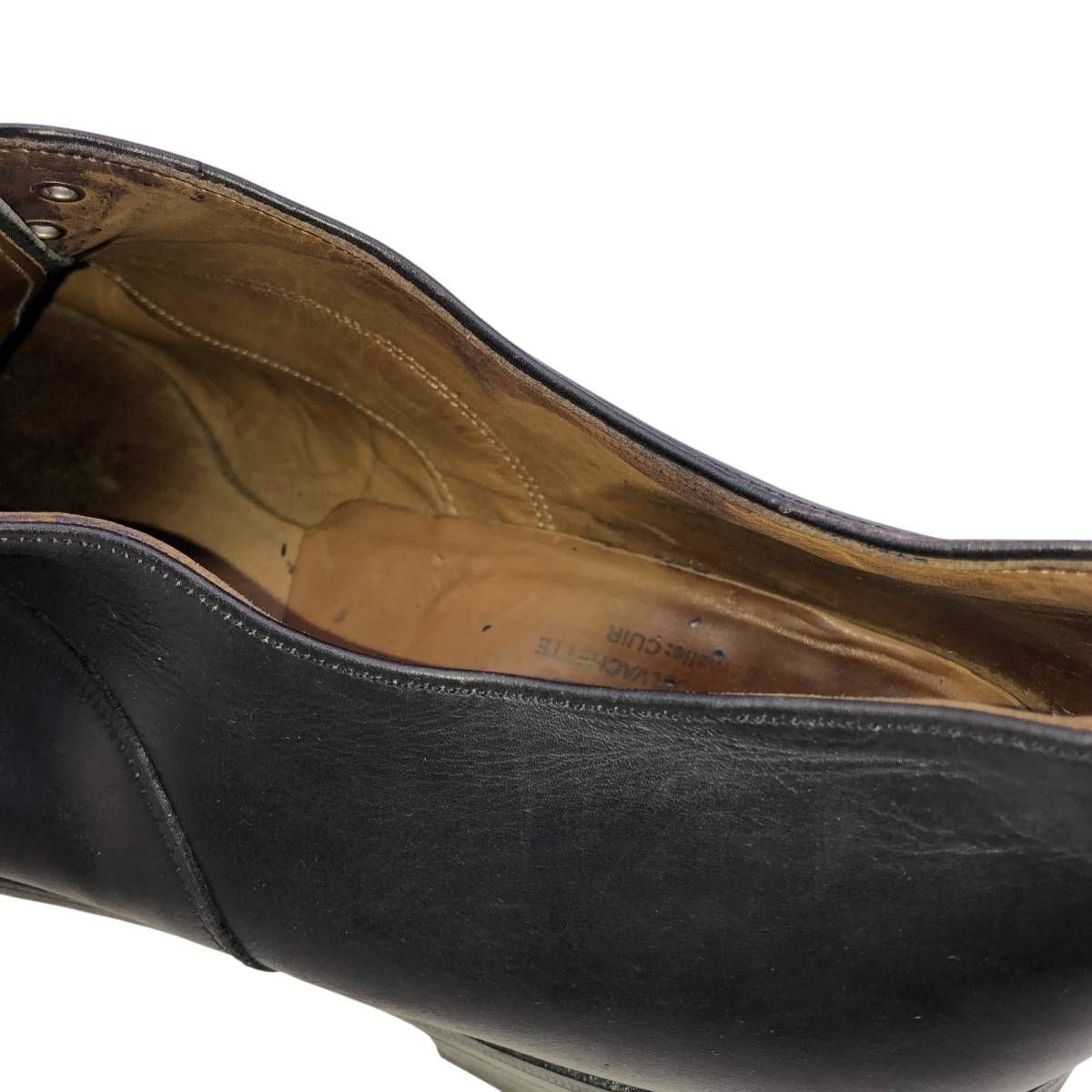  古着 ボーウェン BOWEN ストレートチップシューズ 英国製 9 メンズ27.5 cm相当 saa 013670 デッキシューズ 靴