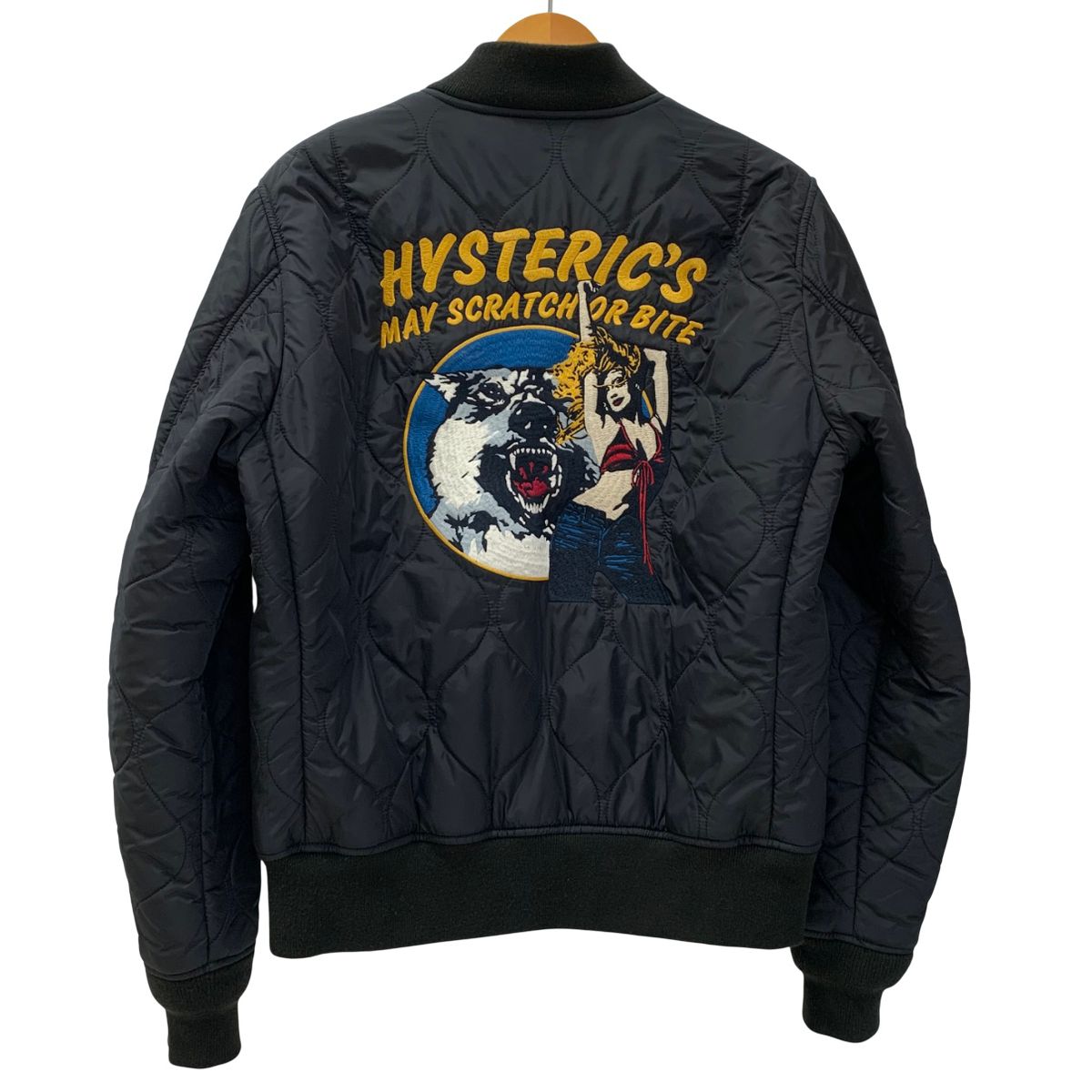 ヒステリックグラマー HYSTERIC GLAMOUR RUMBLE MA-1 ワッペン