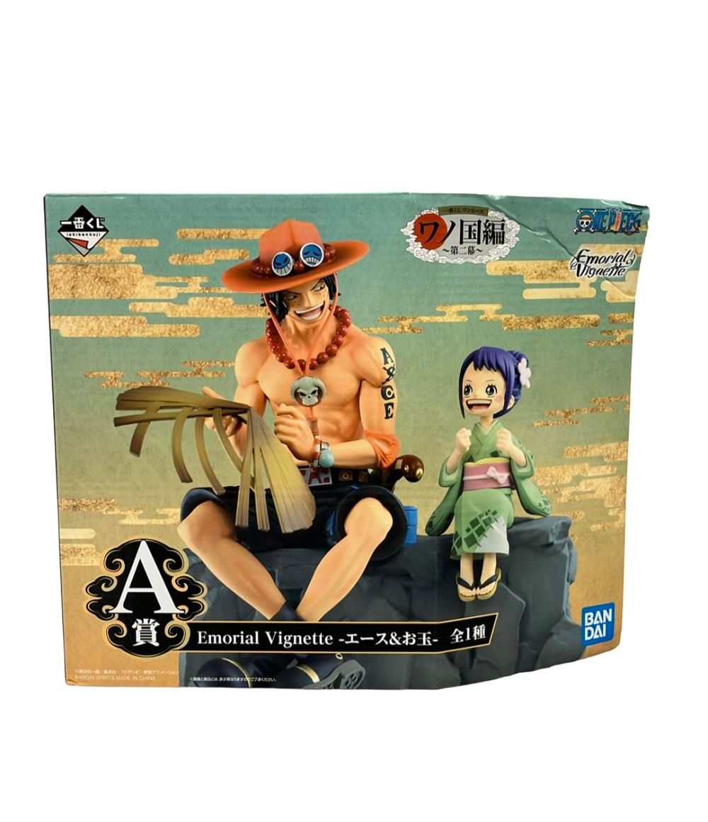 美品 ONE PIECE 一番くじ フィギュア エースu0026お玉 バンダイ
