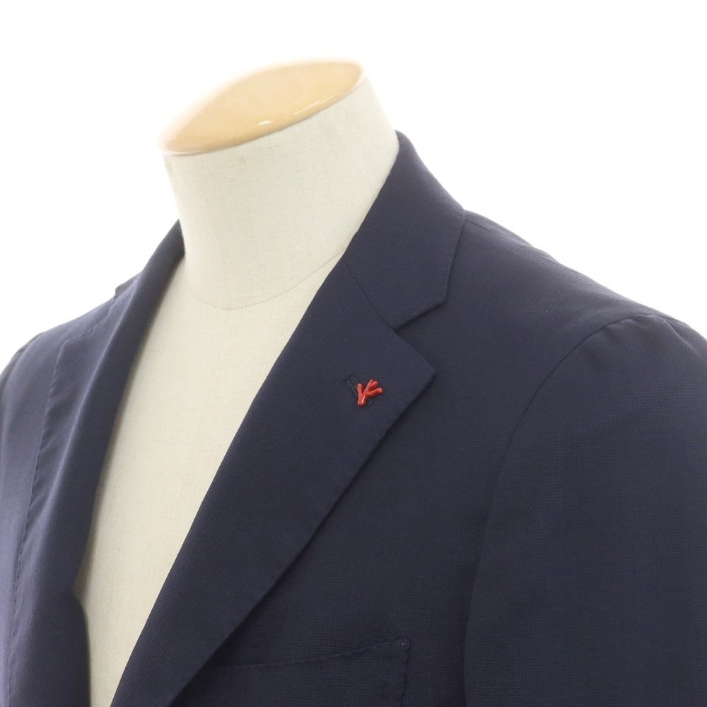 中古】イザイア ISAIA SAILOR サマーウール テーラード