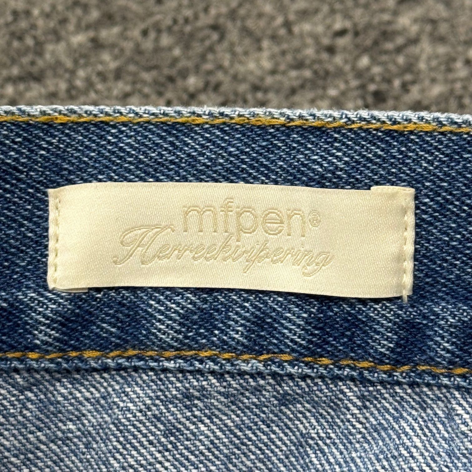 参考上代44000円 未使用品 mfpen 22AW Regular Jeans レギュラー 