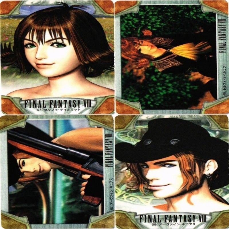 fy8 f-5 セルフィ アーヴァイン FF8 ファイナルファンタジー