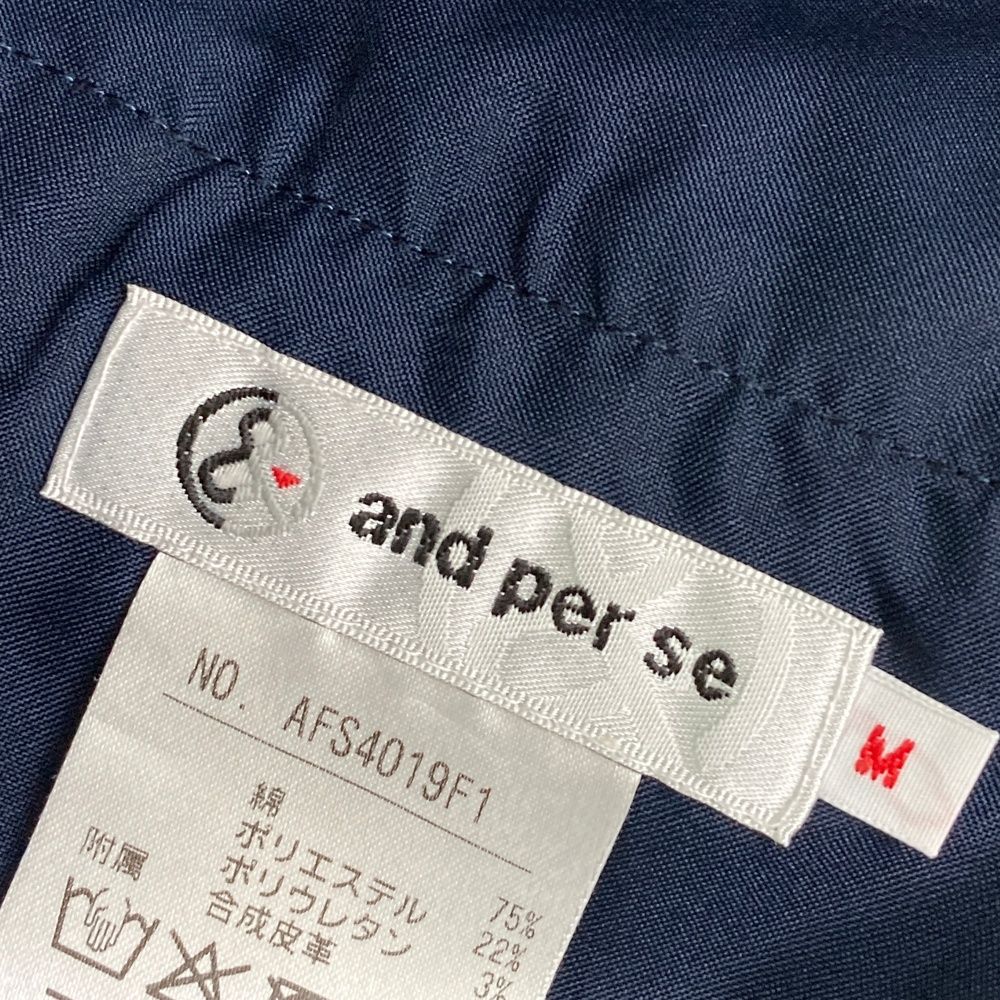 サイズ：M AND PER SE アンパスィ スカート ネイビー系 [240101493878