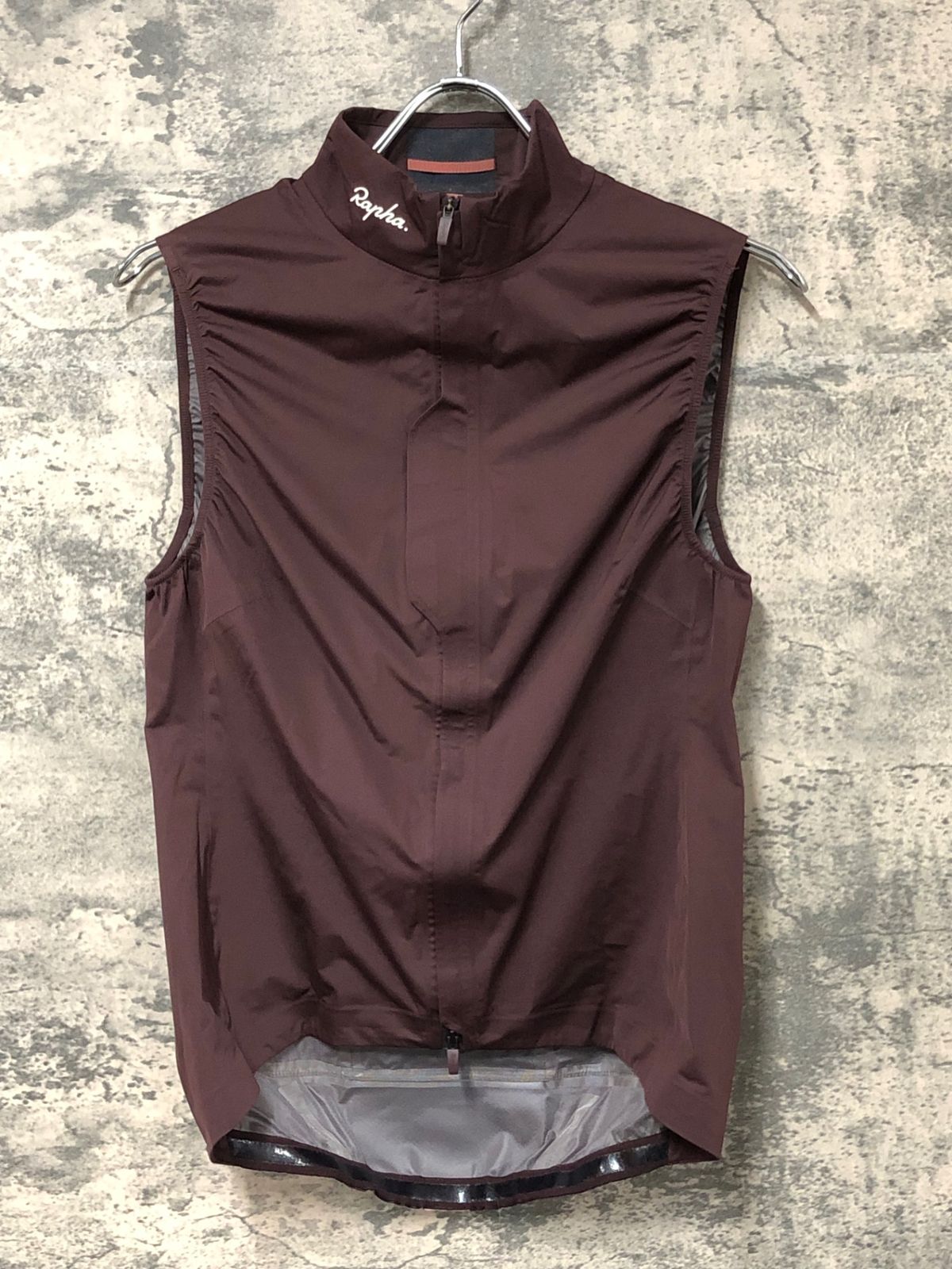 IX370 ラファ Rapha SOUPLESSE LIGHTWEIGHT RAIN GILET サイクルベスト ジレ バーガンディ M