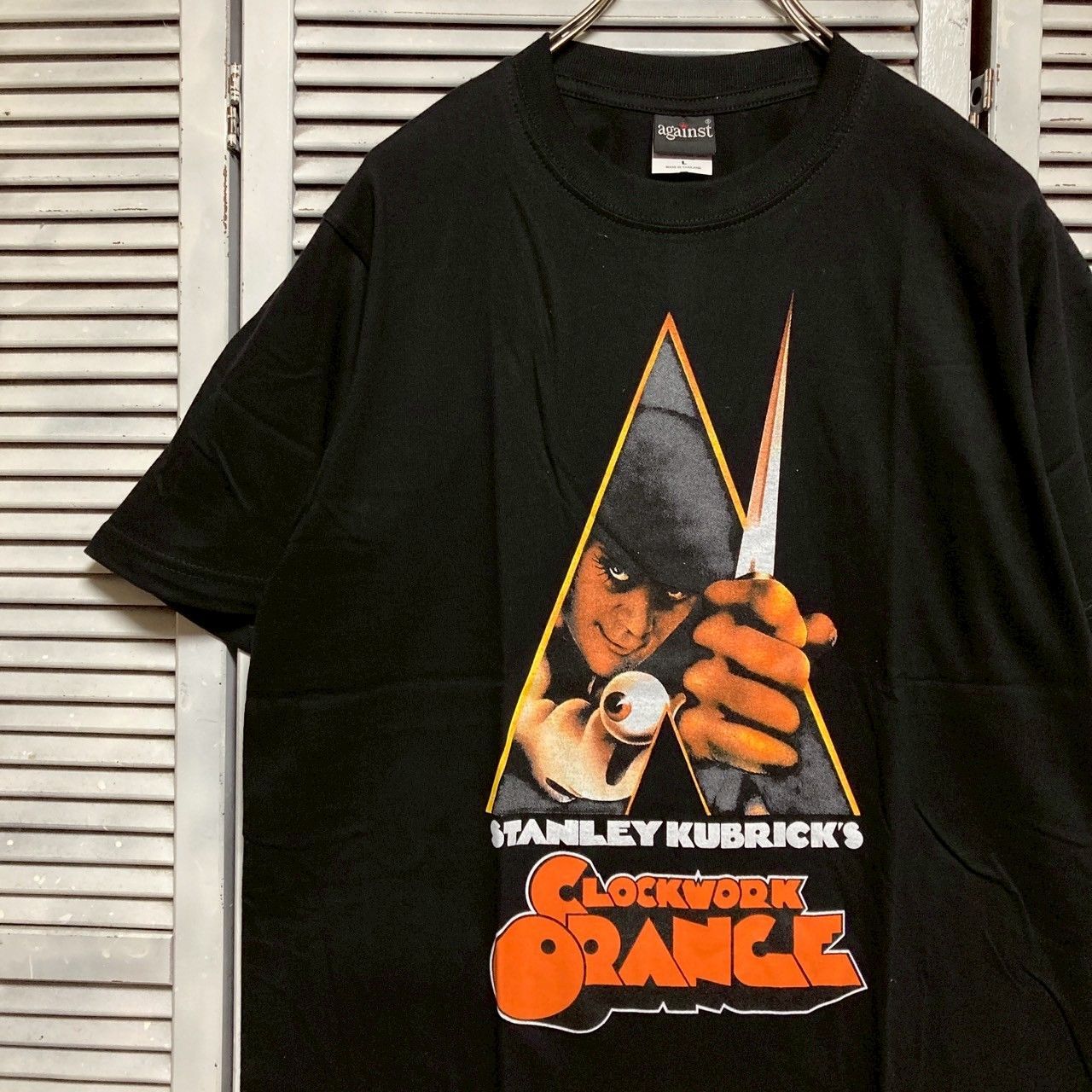 ⭐︎ ムービー Tシャツ クロックワークオレンジ CLOCK WORK ORANGE 