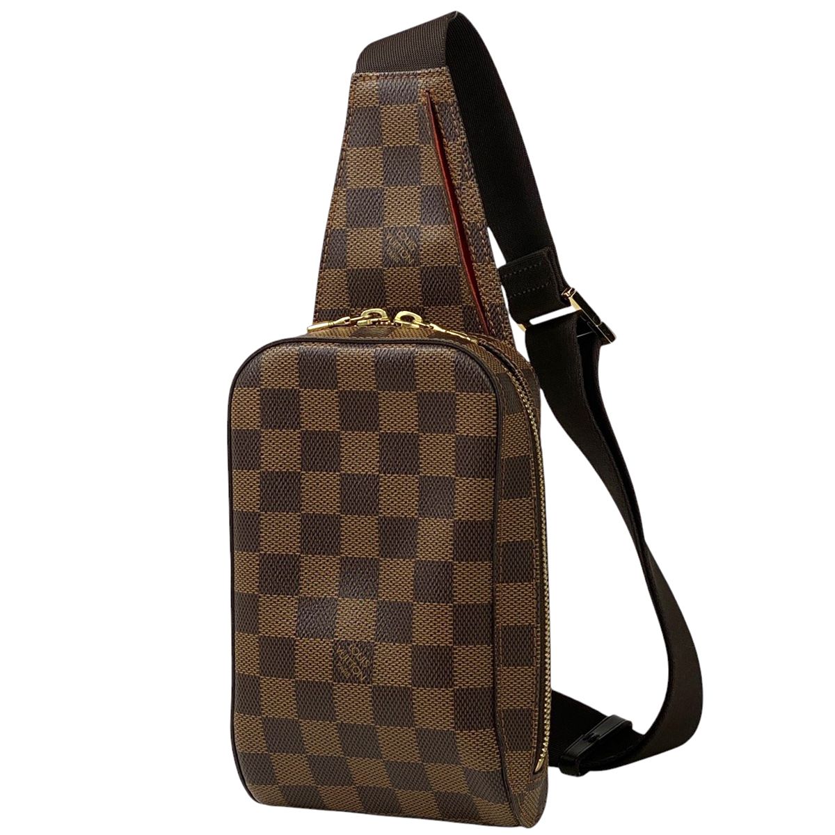 L V ジェロニモス型 ボディバッグ ブラウン LOUIS VUITTON ルイヴィトン ボディバッグ ダミエ ジェロニモス