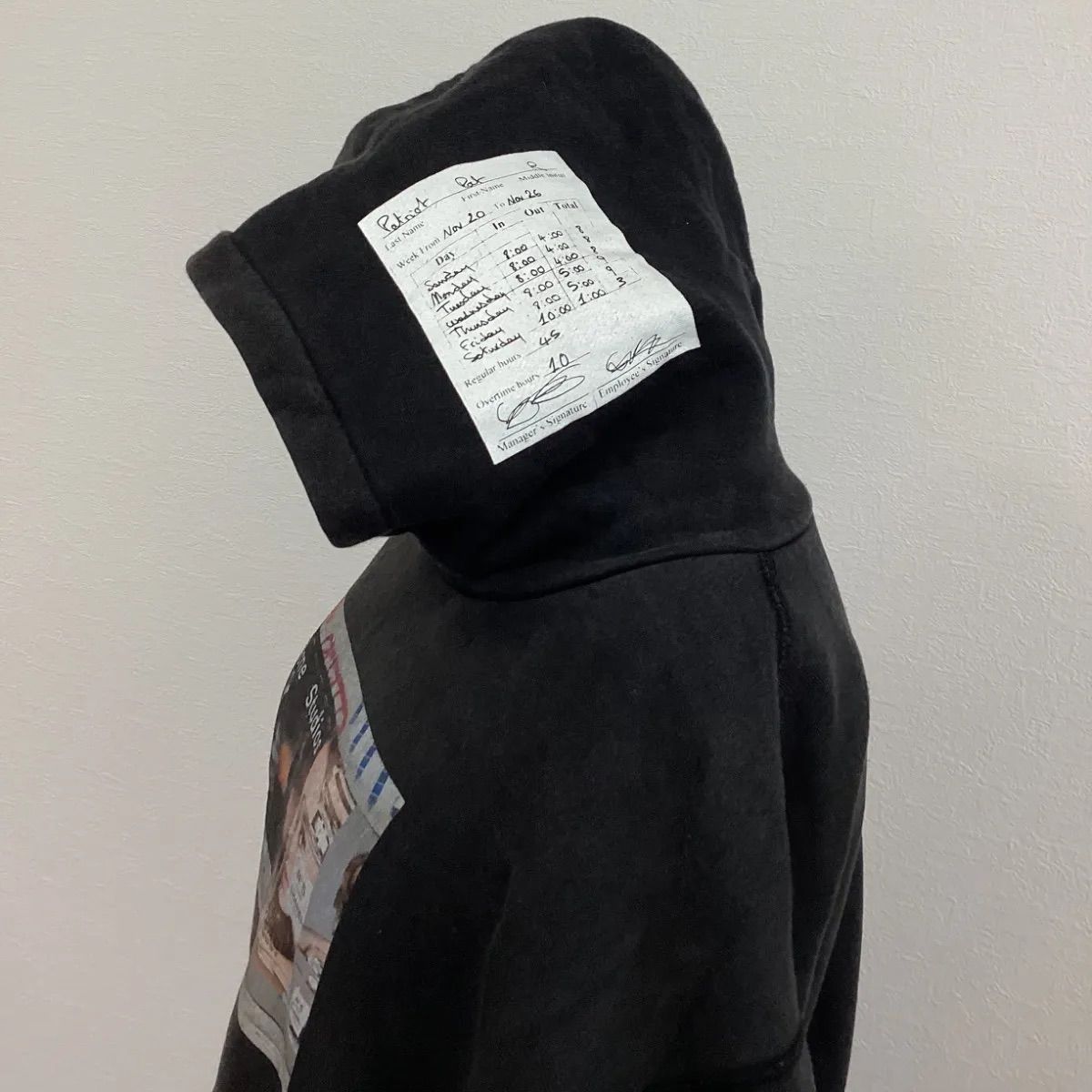 PATRIOT フード パーカー Acne Studios ブラック - メルカリ