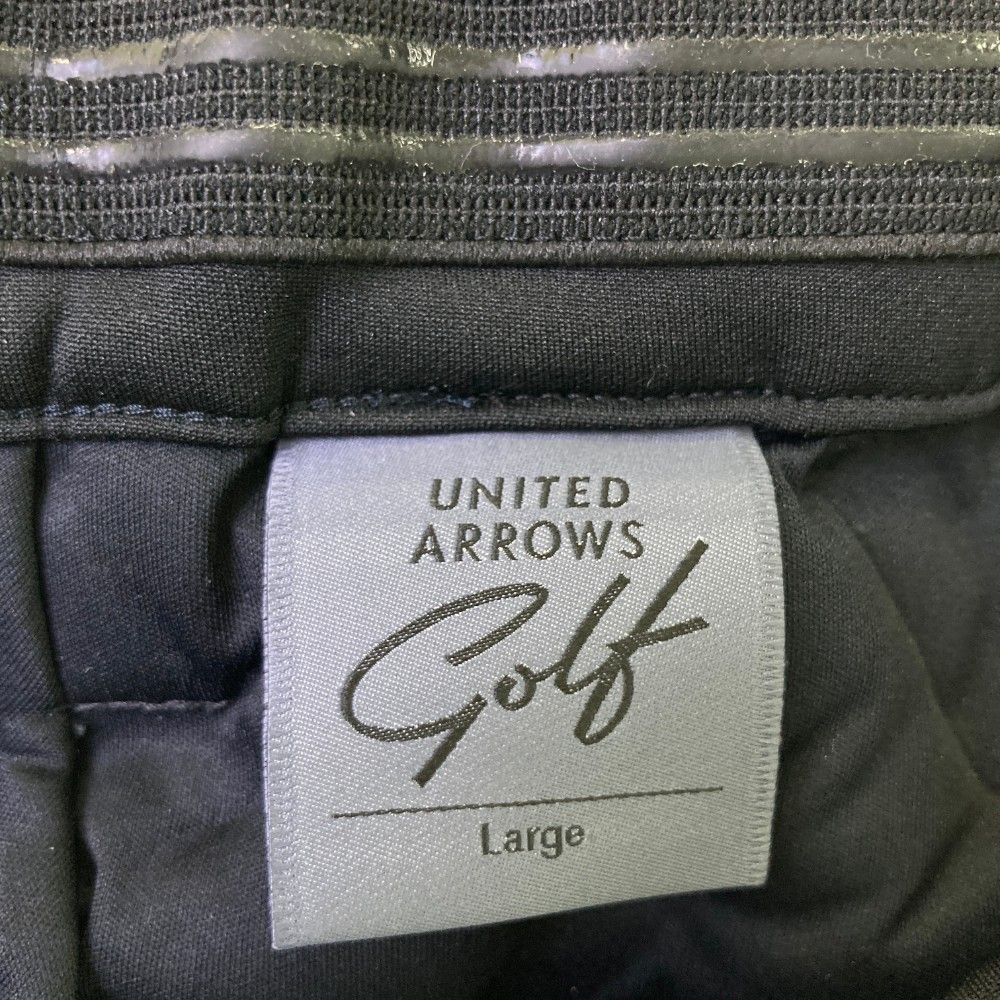 サイズ：L UNITED ARROWS GOLF ユナイテッドアローズゴルフ  中綿パンツ 裏ボア  ネイビー系 [240101409023] ゴルフウェア メンズ ストスト サイズ：L UNITED ARROWS GOLF ユナイテッドアローズゴルフ 中綿