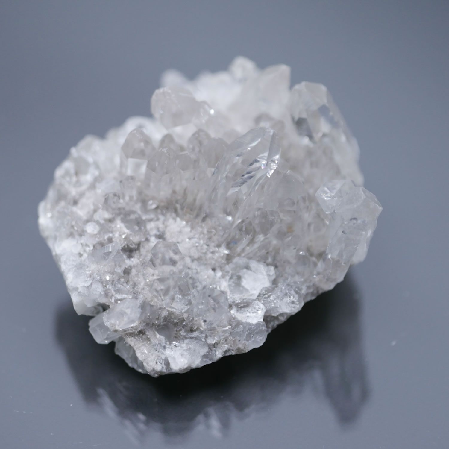 rin 菊花水晶 クラスター 超美人！ 495 四川省産 菊花水晶 クラスター 1点物 約57g（レインボー部分あり
