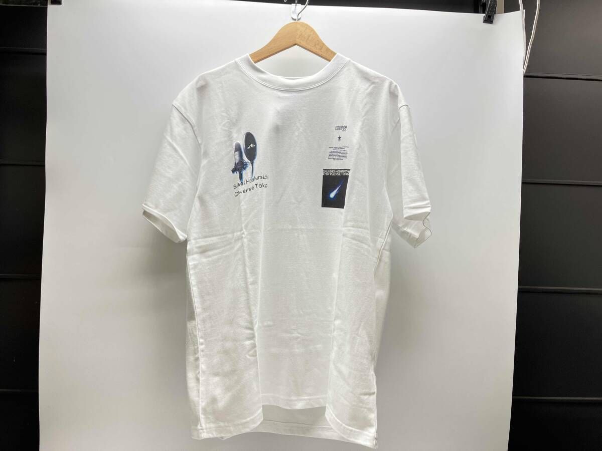 CONVERSE TOKYO 星街すいせい A2826UTS402 コンバース 東京 ホロライブ ホワイト 半袖Tシャツ サイズ ユニセックス