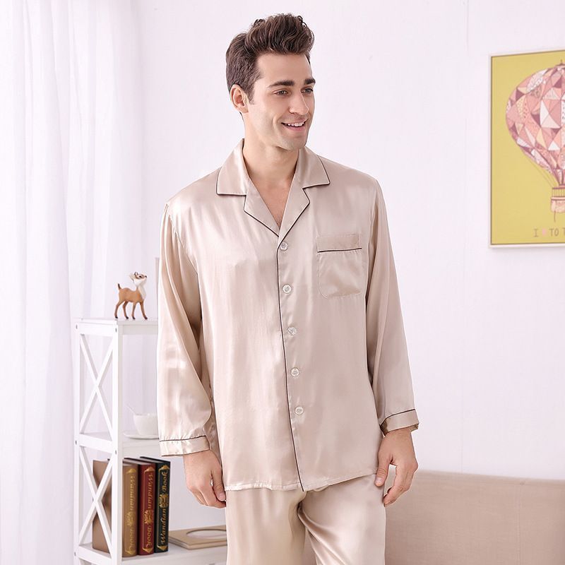 イヴサンローラン シルク レディースパジャマ ウエスト紐付き イヴサン