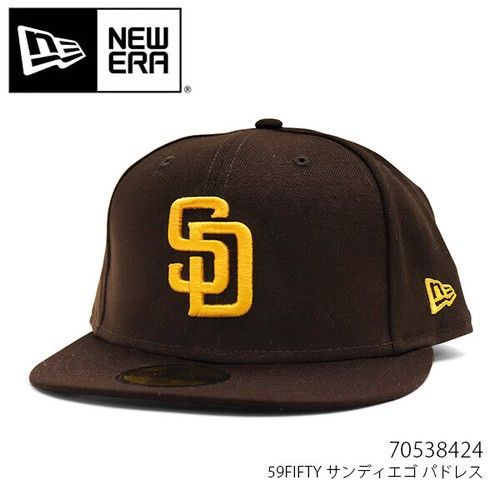NEW ERA 70538424 59FIFTY パドレス キャップ