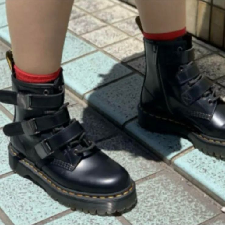 Dr.Martens ドクターマーチン FENIMORE 8ホールブーツ UK6 25cm ベルト 