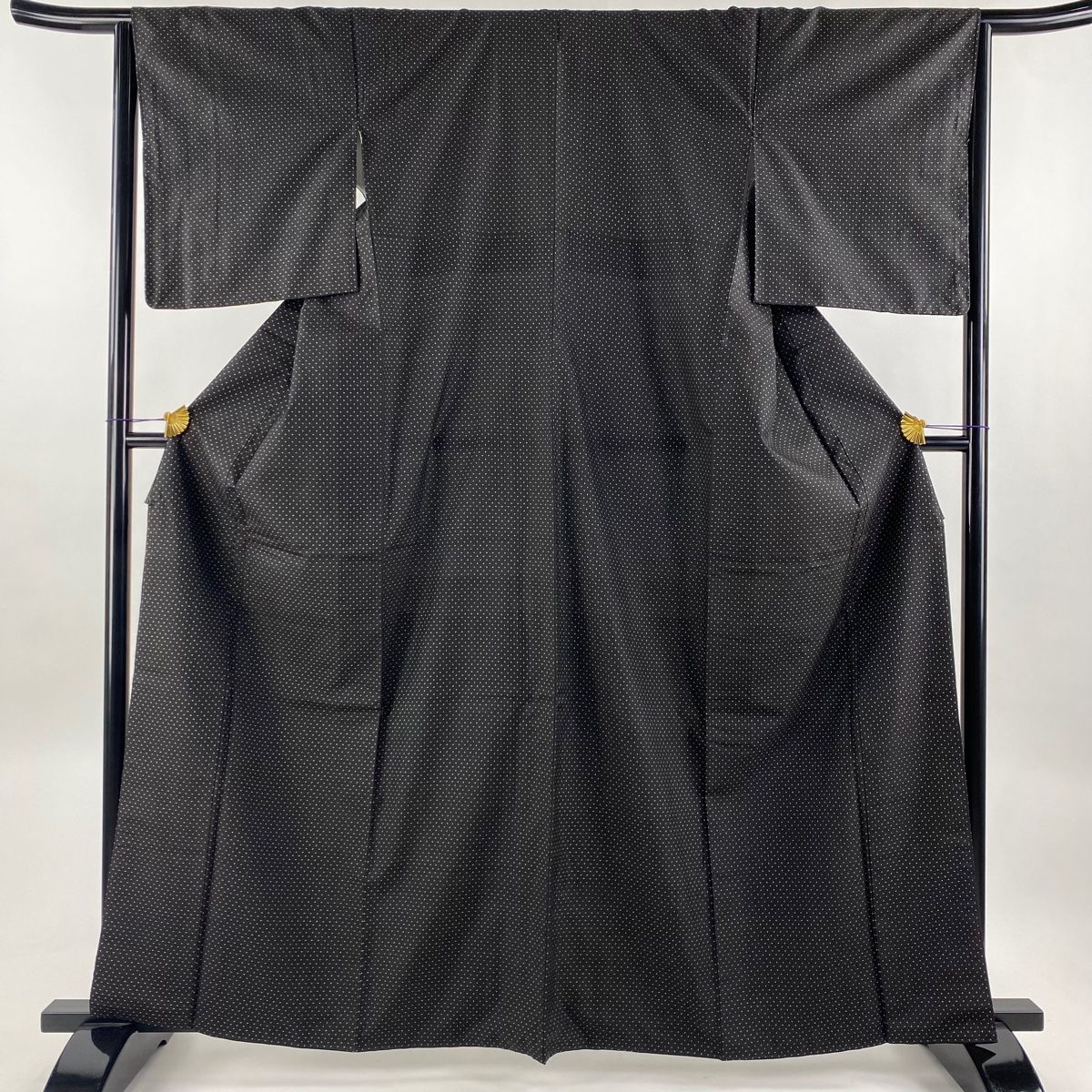 平和屋本店□極上 本場染大島紬 花唐草文 逸品 DZAA4123kh5 平和屋着物