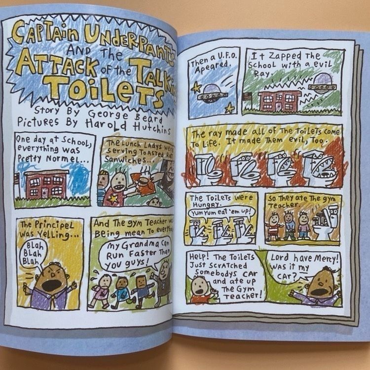 Captain Underpants 14冊 カラー印刷 マイヤペン対応 MaiyaPen