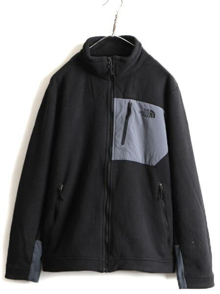 US企画 人気 黒 □ ノースフェイス フルシップ フリース ジャケット  