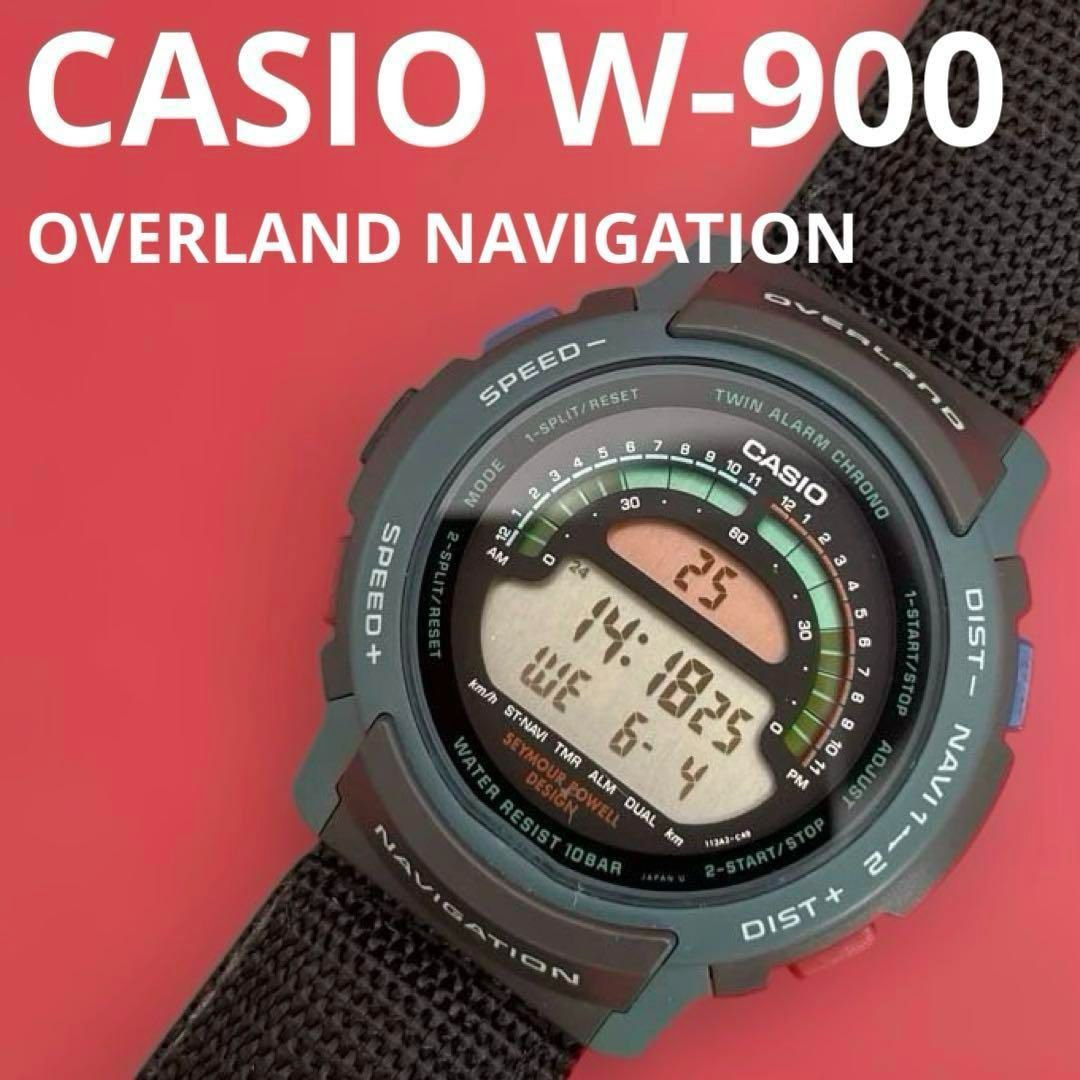 CASIO W-900 オーバーランド ナビゲーション OVERLAND NAVIGATION 